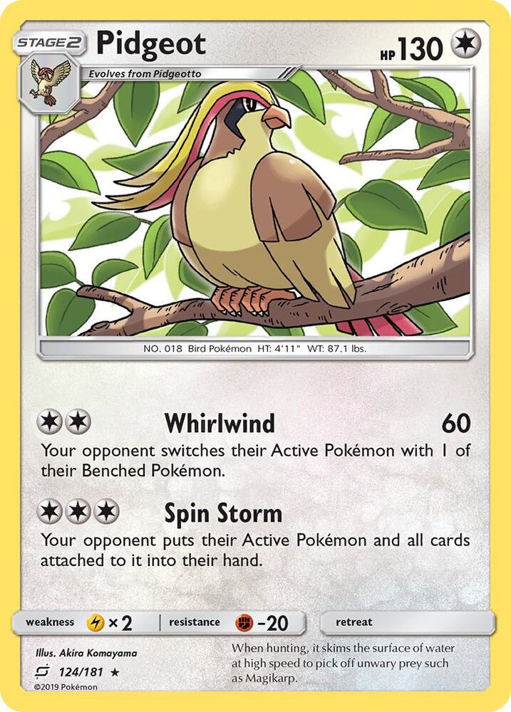 Pidgeot [SM - Team Up] 124/181