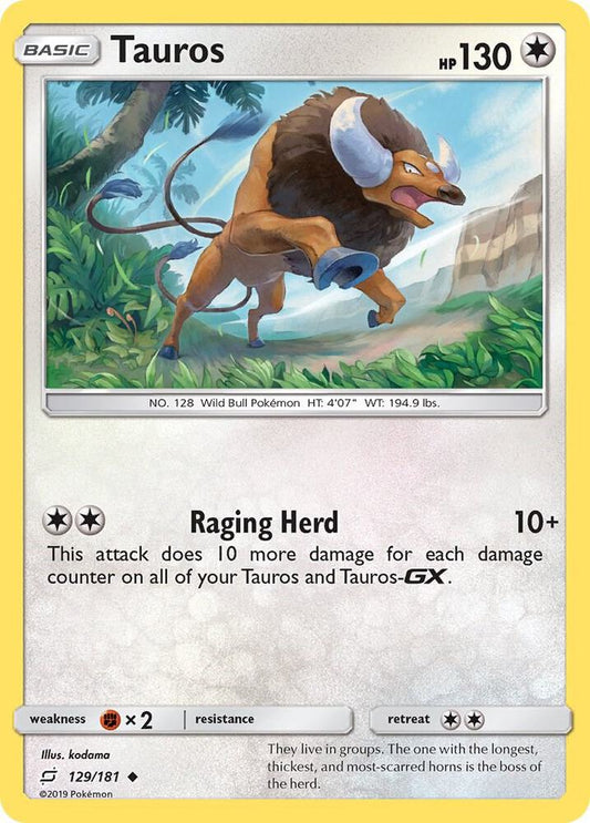 Tauros [SM - Team Up] 129/181