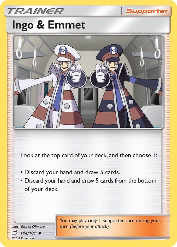 Ingo & Emmet [SM - Team Up] 144/181