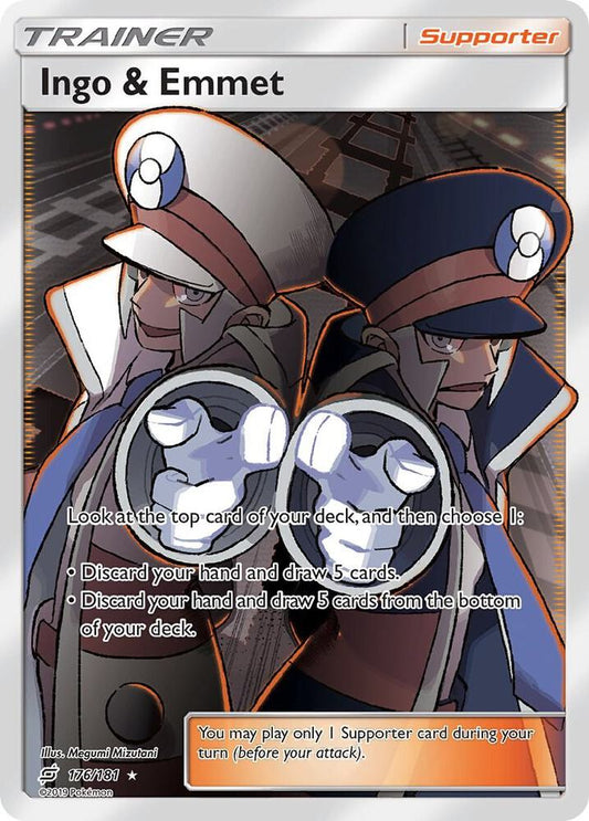 Ingo & Emmet (Full Art) [SM - Team Up] 176/181