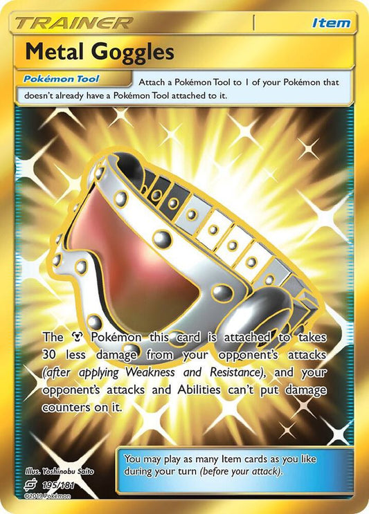 Metal Goggles (Secret) [SM - Team Up] 195/181