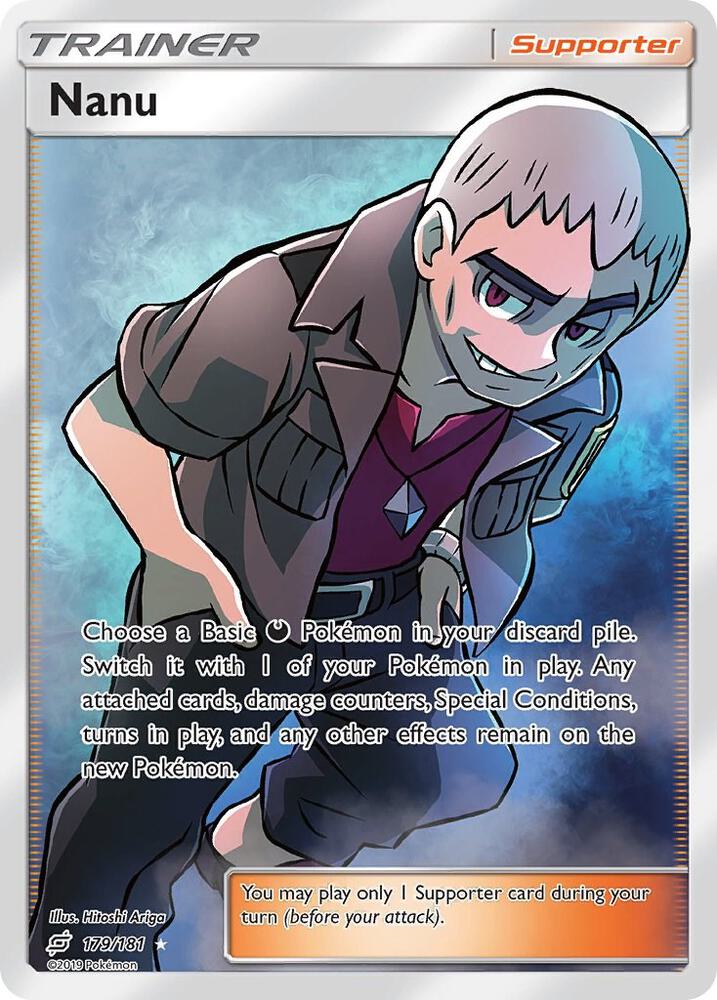 Nanu (Full Art) [SM - Team Up] 179/181