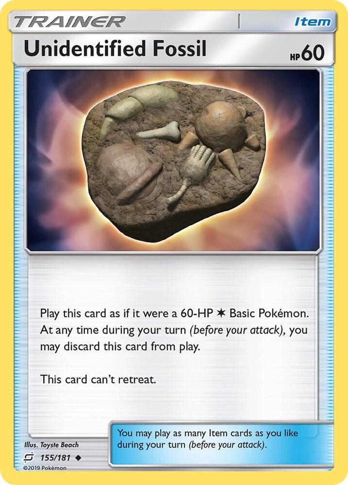 Unidentified Fossil [SM - Team Up] 155/181
