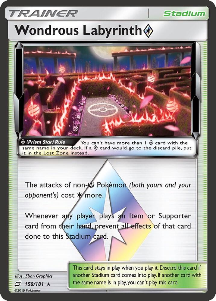 Wondrous Labyrinth Prism Star [SM - Team Up] 158/181
