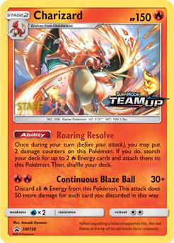 Charizard - SM158 [Staff] [SM Promos] SM158
