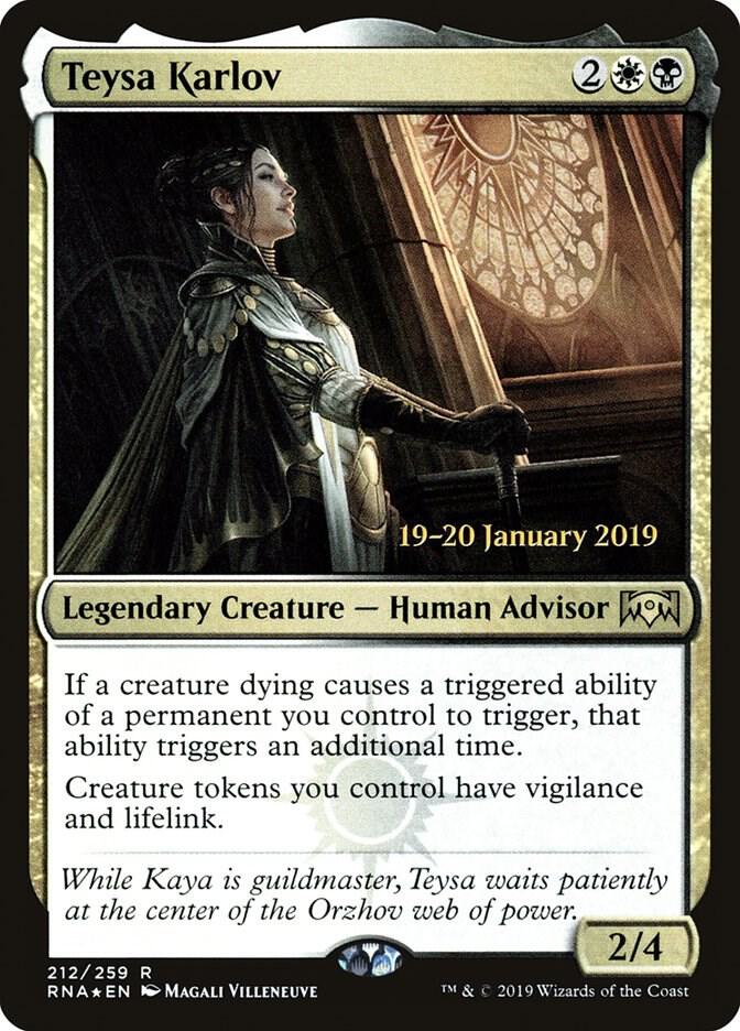 Teysa Karlov [Prerelease Cards] 212