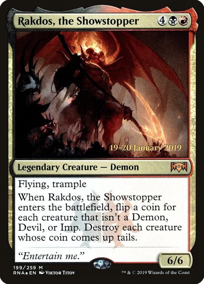 Rakdos, the Showstopper [Prerelease Cards] 199