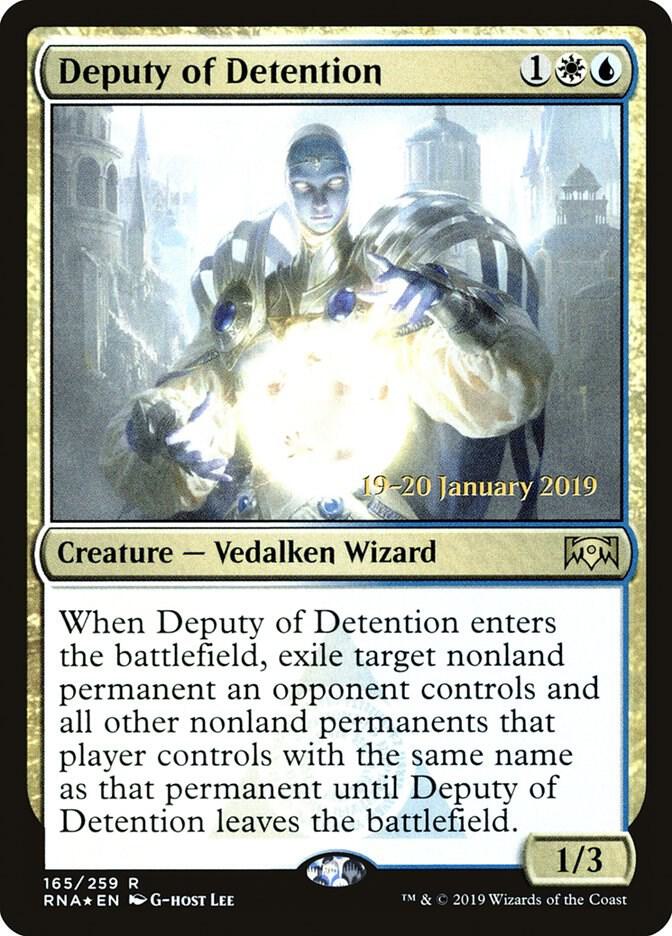 Deputy of Detention [Prerelease Cards] 165