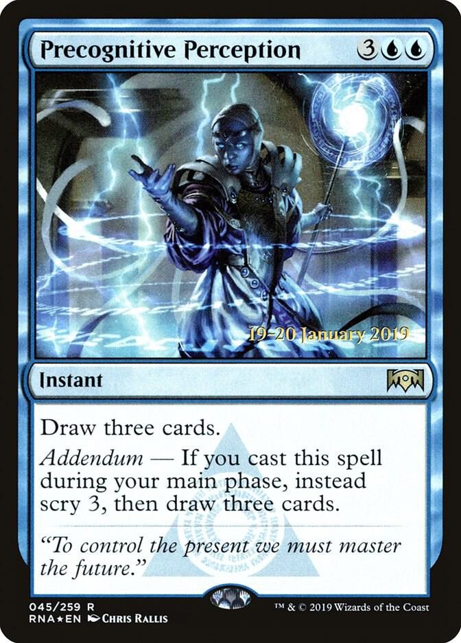 Precognitive Perception [Prerelease Cards] 45