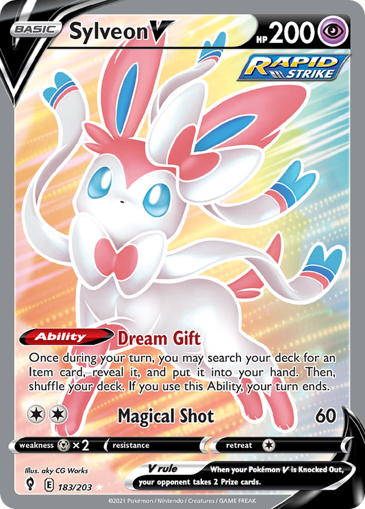 Sylveon V - 183/203 Evolving Skies