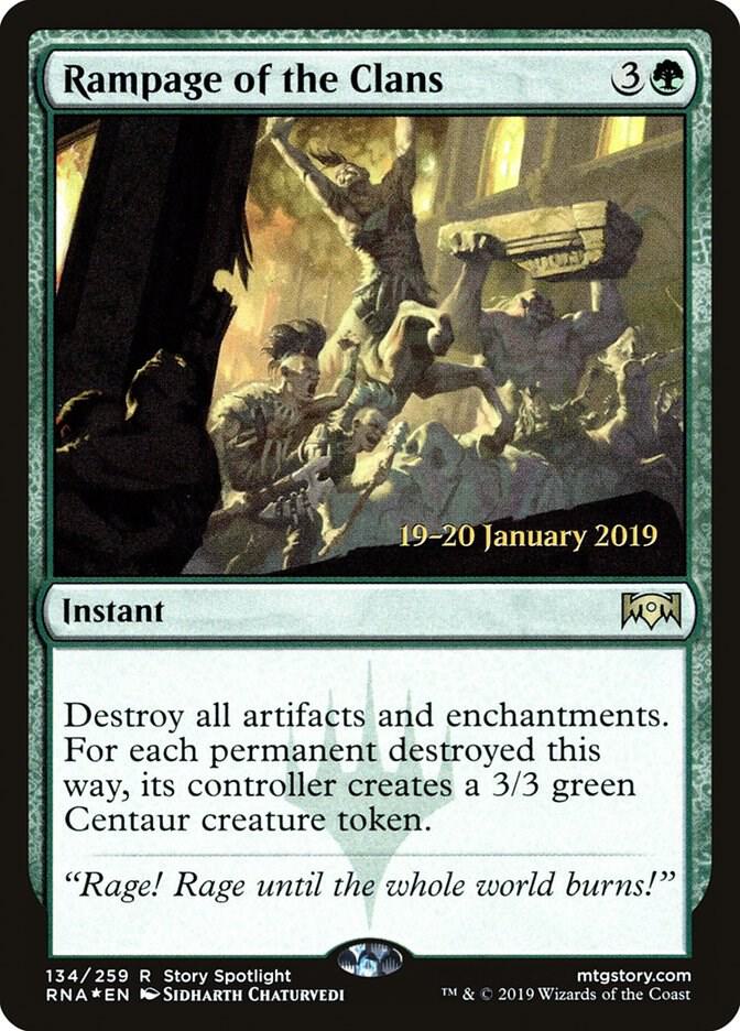 Rampage of the Clans [Prerelease Cards] 134