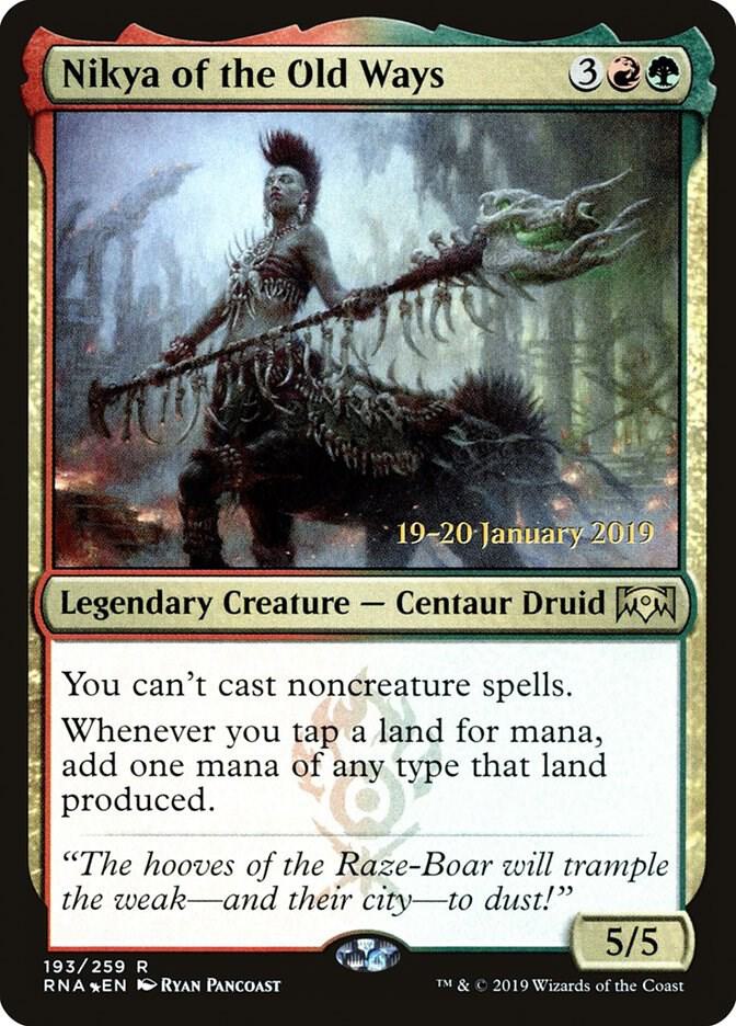 Nikya of the Old Ways [Prerelease Cards] 193