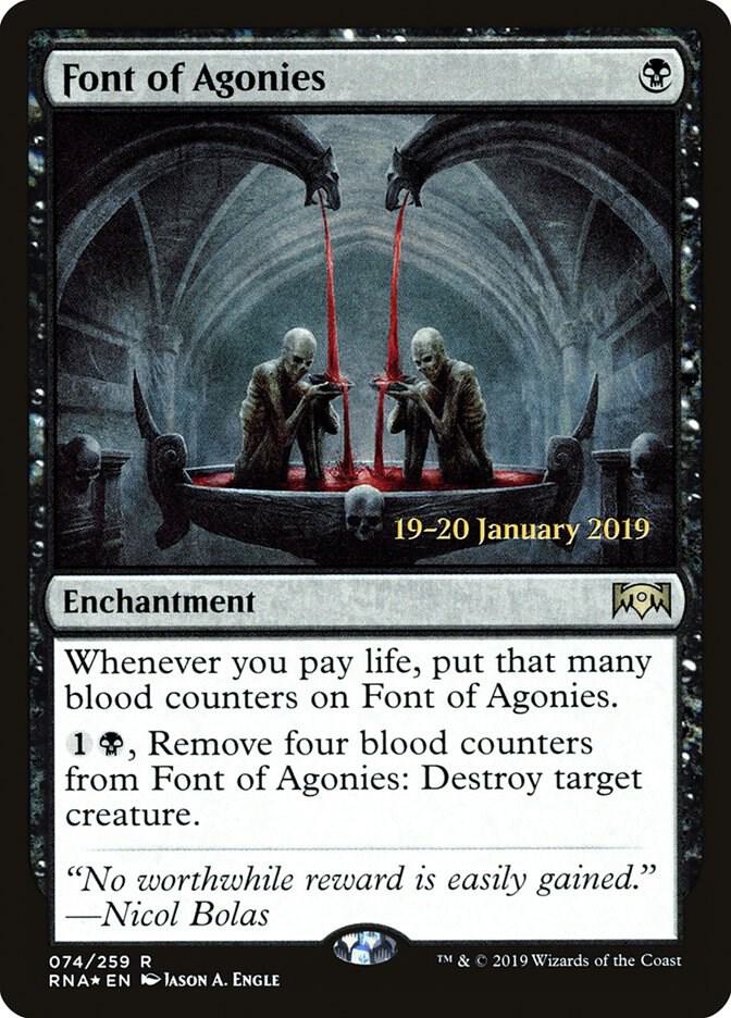 Font of Agonies [Prerelease Cards] 74
