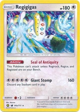 Regigigas - 84a/111 [Alternate Art Promos] 084a/111