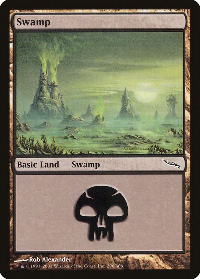 Swamp (296) [Mirrodin] 296