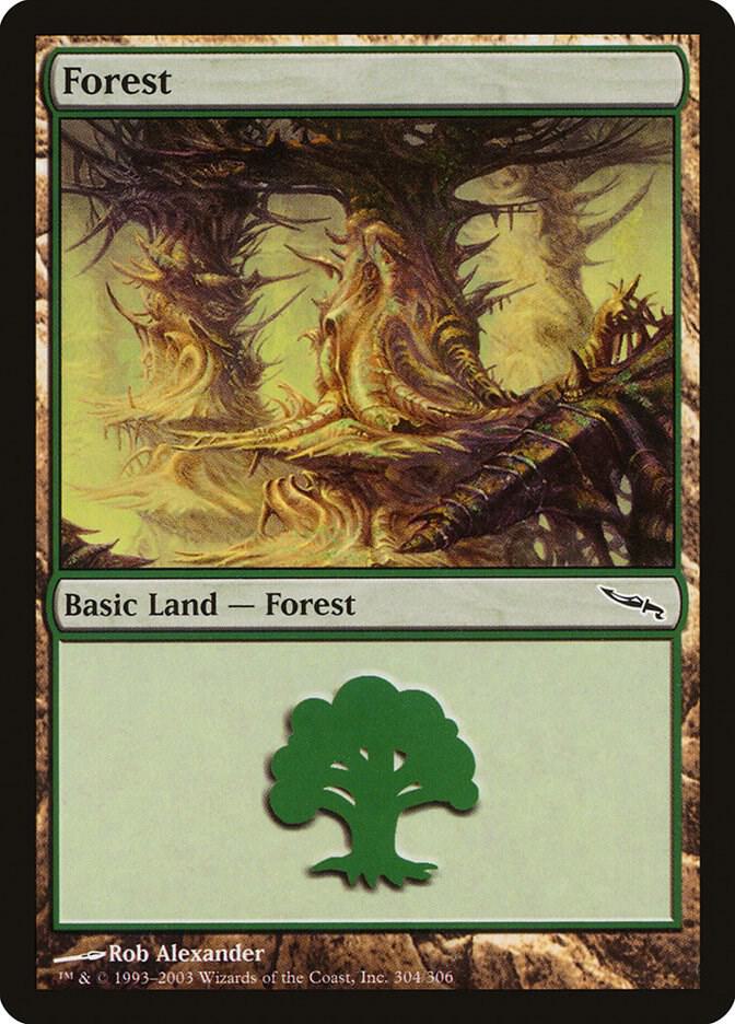Forest (304) [Mirrodin] 304