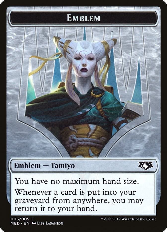 Emblem - Tamiyo, the Moon Sage [Mythic Edition: Ravnica Allegiance] 5
