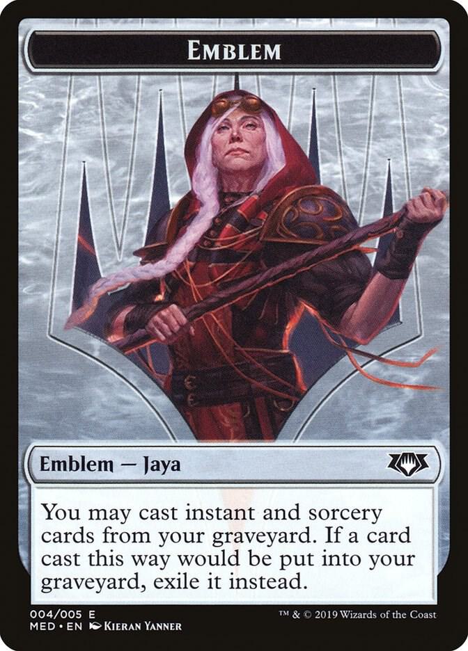 Emblem - Jaya Ballard [Mythic Edition: Ravnica Allegiance] 4