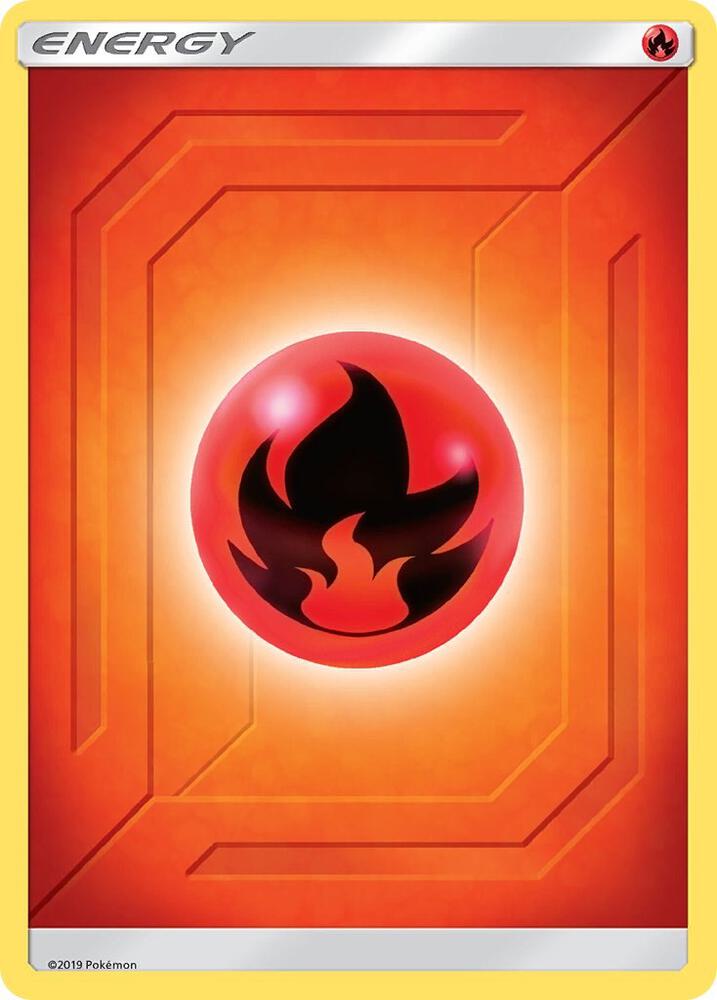 Fire Energy (2019 Unnumbered) [SM - Team Up]