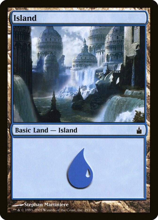 Island (291) [Ravnica: City of Guilds] 291