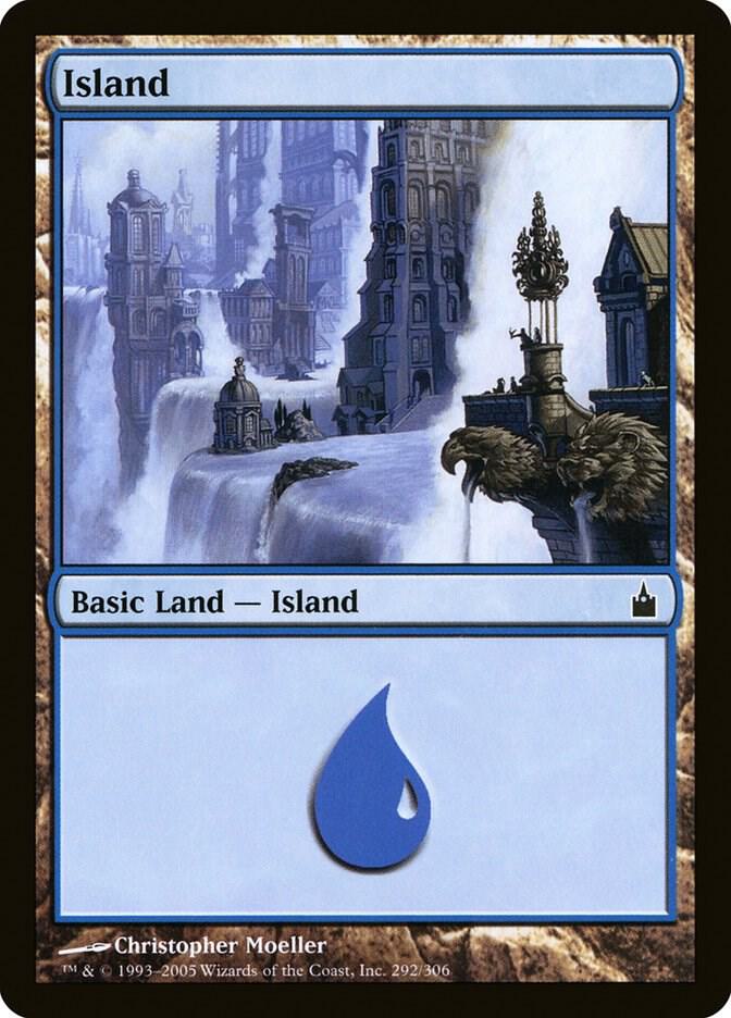 Island (292) [Ravnica: City of Guilds] 292