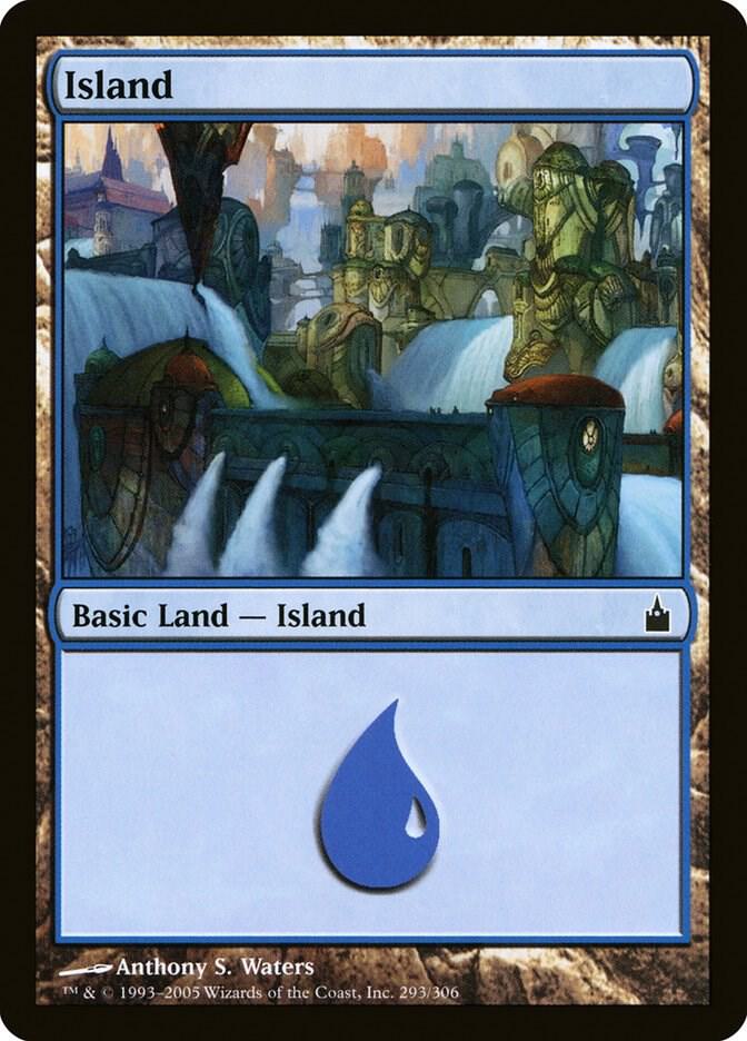 Island (293) [Ravnica: City of Guilds] 293