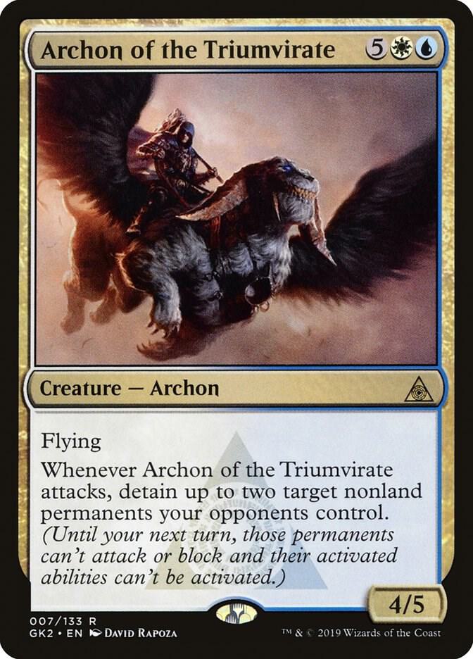 Archon of the Triumvirate [Ravnica Allegiance: Guild Kits] 7