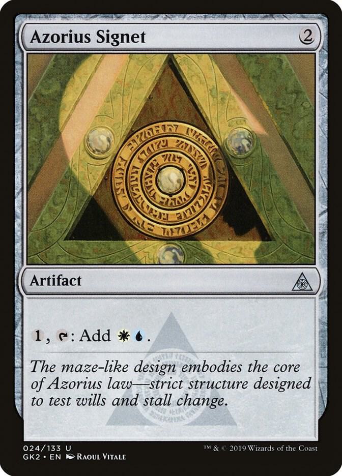 Azorius Signet [Ravnica Allegiance: Guild Kits] 24