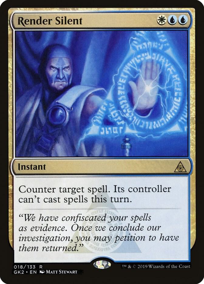 Render Silent [Ravnica Allegiance: Guild Kits] 18