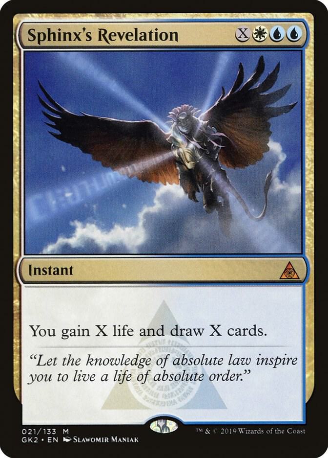 Sphinx's Revelation [Ravnica Allegiance: Guild Kits] 21