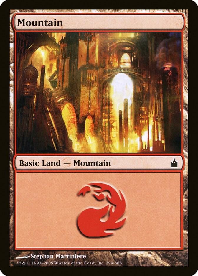 Mountain (299) [Ravnica: City of Guilds] 299