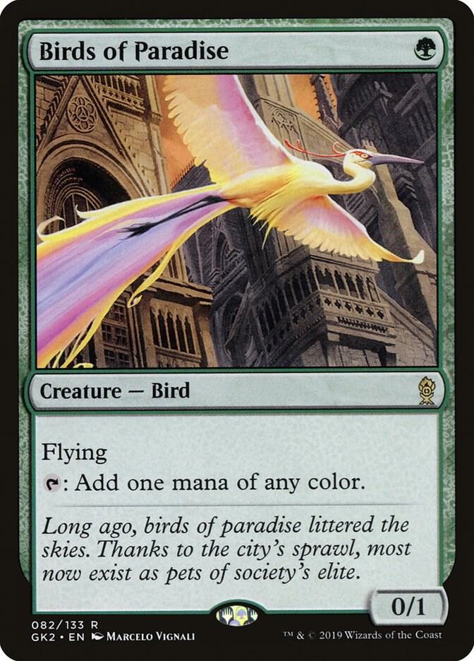 Birds of Paradise [Ravnica Allegiance: Guild Kits] 82