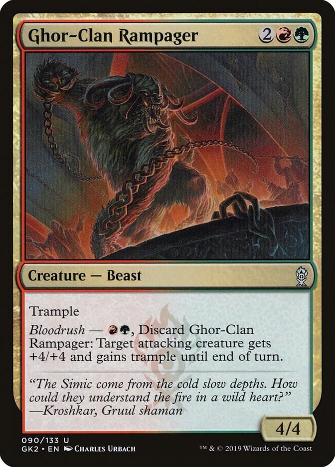 Ghor-Clan Rampager [Ravnica Allegiance: Guild Kits] 90