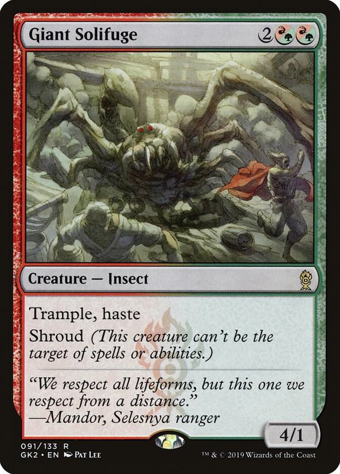 Giant Solifuge [Ravnica Allegiance: Guild Kits] 91