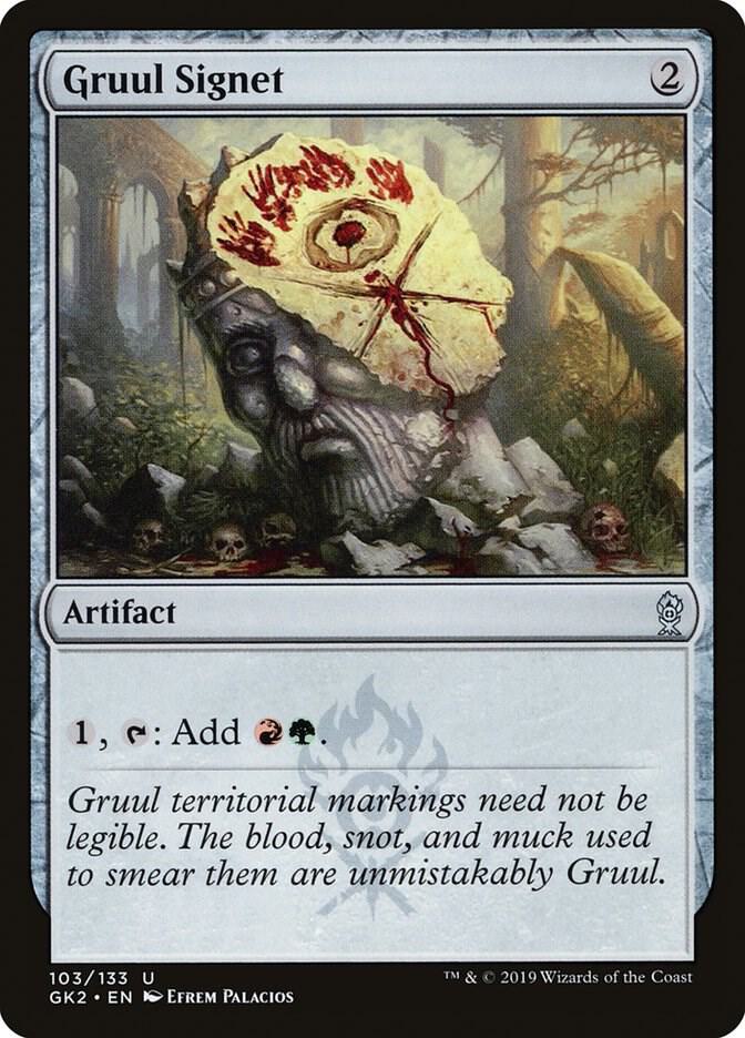 Gruul Signet [Ravnica Allegiance: Guild Kits] 103