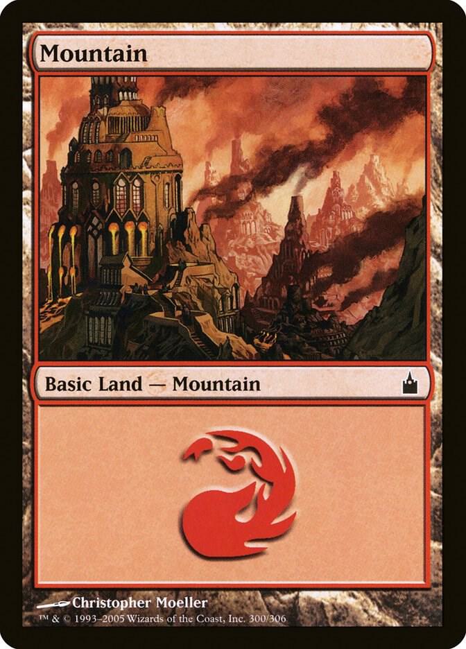 Mountain (300) [Ravnica: City of Guilds] 300