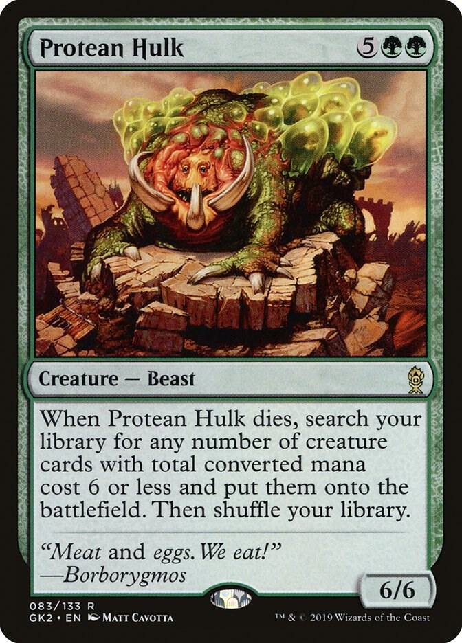 Protean Hulk [Ravnica Allegiance: Guild Kits] 83