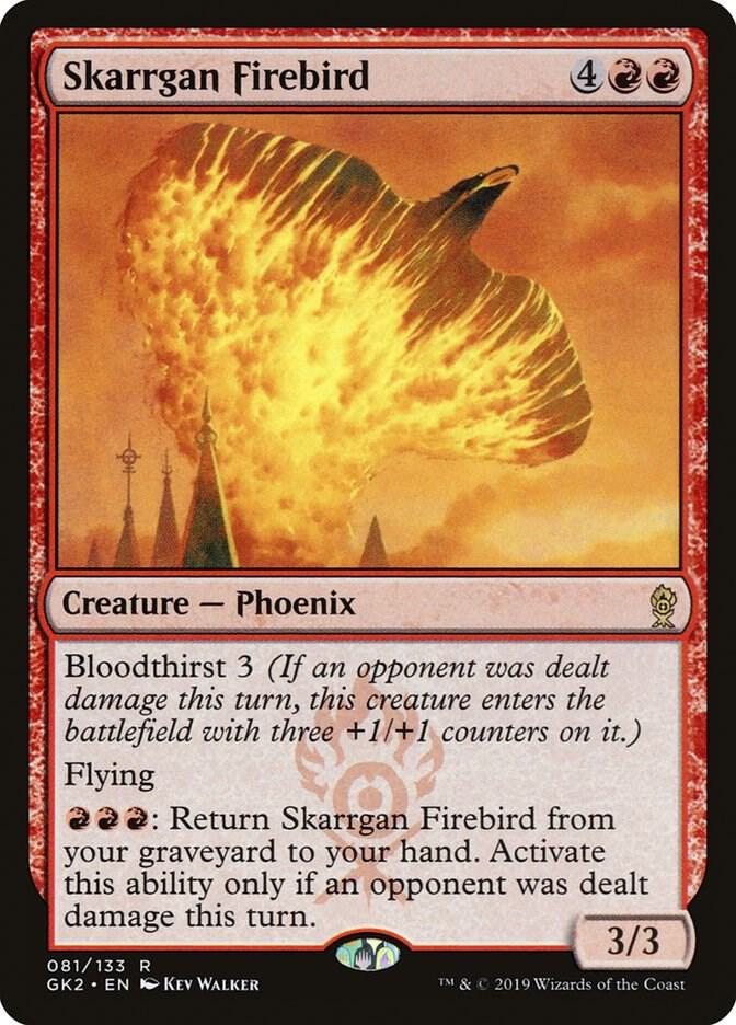 Skarrgan Firebird [Ravnica Allegiance: Guild Kits] 81