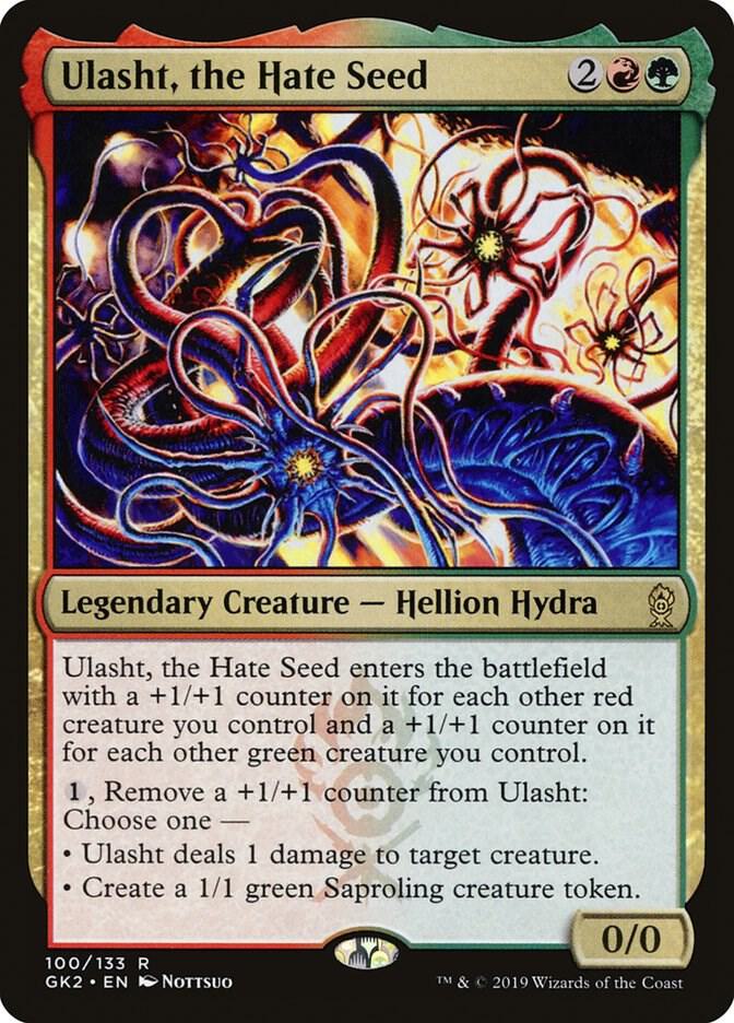 Ulasht, the Hate Seed [Ravnica Allegiance: Guild Kits] 100