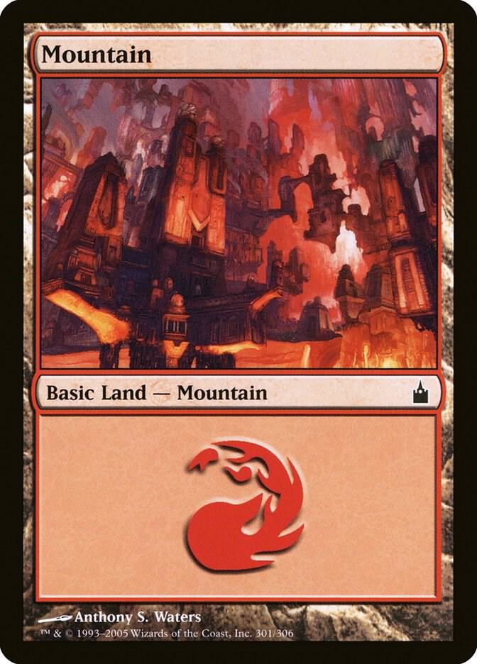 Mountain (301) [Ravnica: City of Guilds] 301