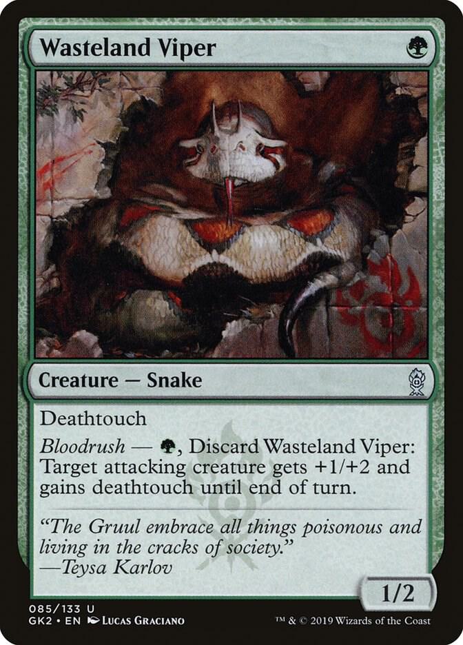 Wasteland Viper [Ravnica Allegiance: Guild Kits] 85