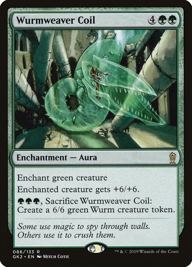 Wurmweaver Coil [Ravnica Allegiance: Guild Kits] 86