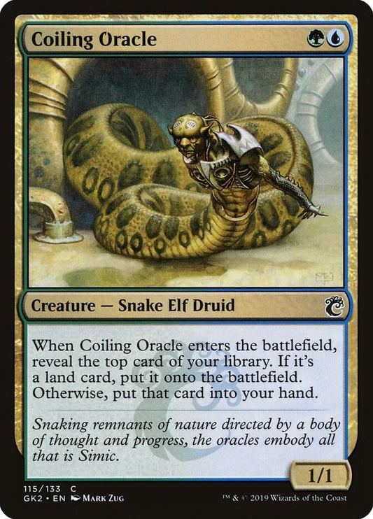 Coiling Oracle [Ravnica Allegiance: Guild Kits] 115