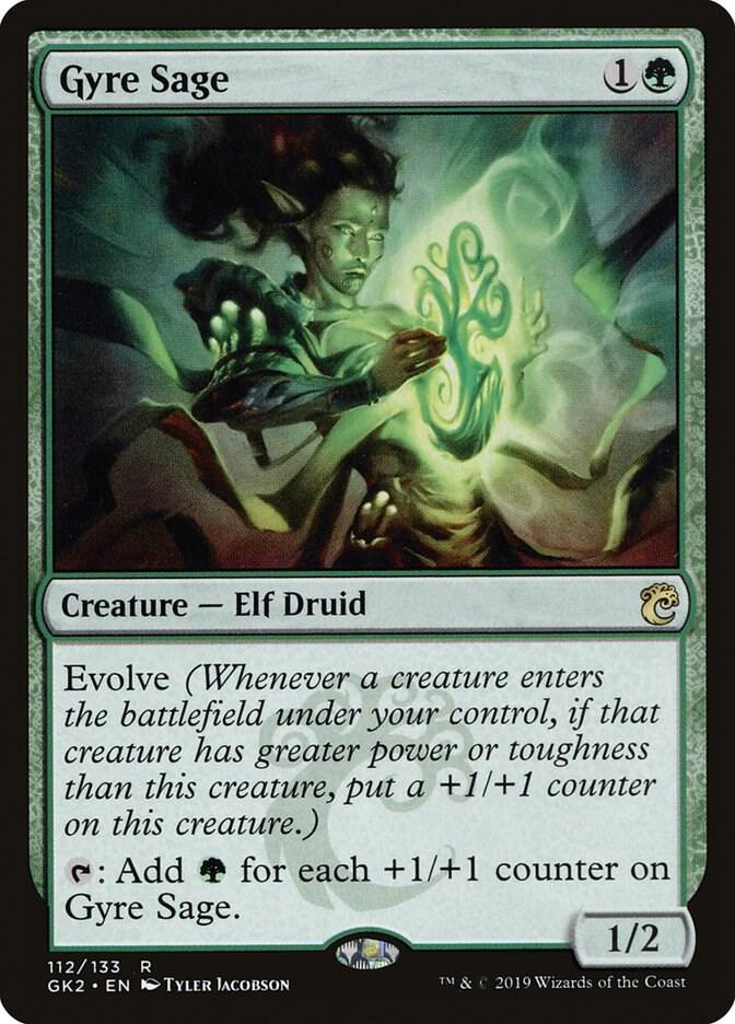 Gyre Sage [Ravnica Allegiance: Guild Kits] 112