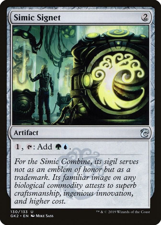 Simic Signet [Ravnica Allegiance: Guild Kits] 130