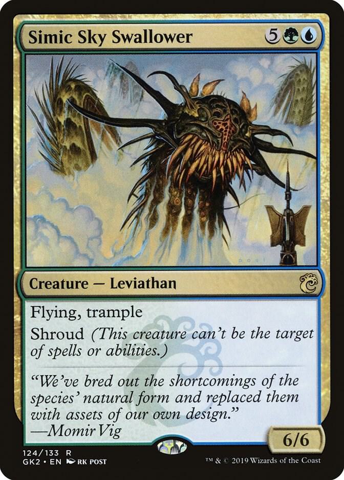 Simic Sky Swallower [Ravnica Allegiance: Guild Kits] 124