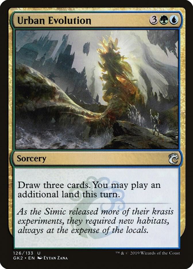 Urban Evolution [Ravnica Allegiance: Guild Kits] 126