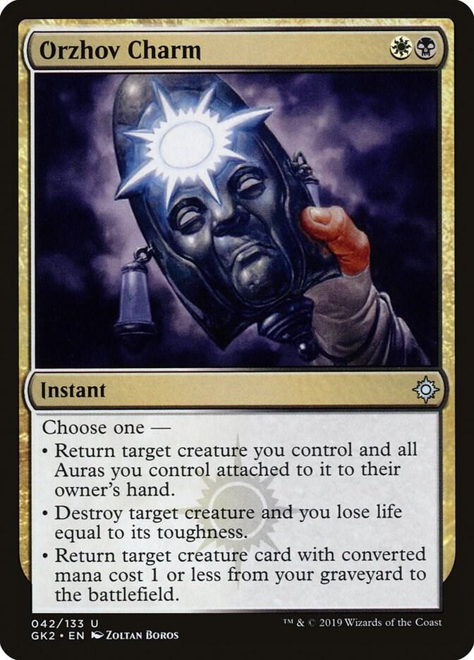 Orzhov Charm [Ravnica Allegiance: Guild Kits] 42