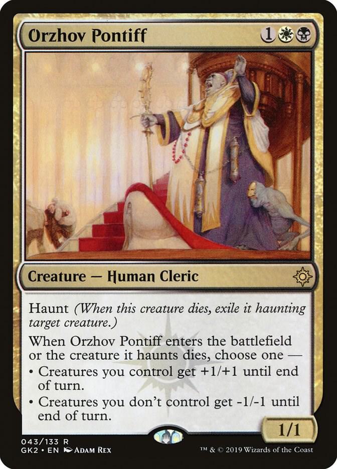 Orzhov Pontiff [Ravnica Allegiance: Guild Kits] 43