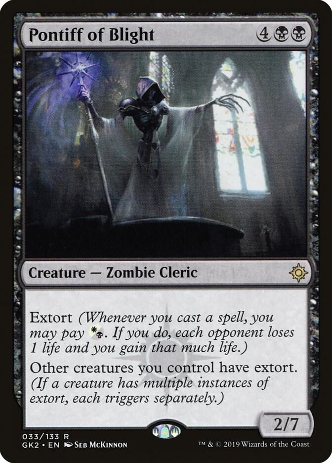 Pontiff of Blight [Ravnica Allegiance: Guild Kits] 33